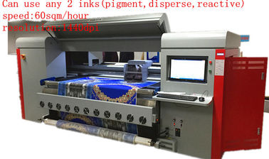 China 1.8m Dx5 de Digitale Textieldrukmachine/Reactief/verspreidt Inkt met pigment kleuren verdeler