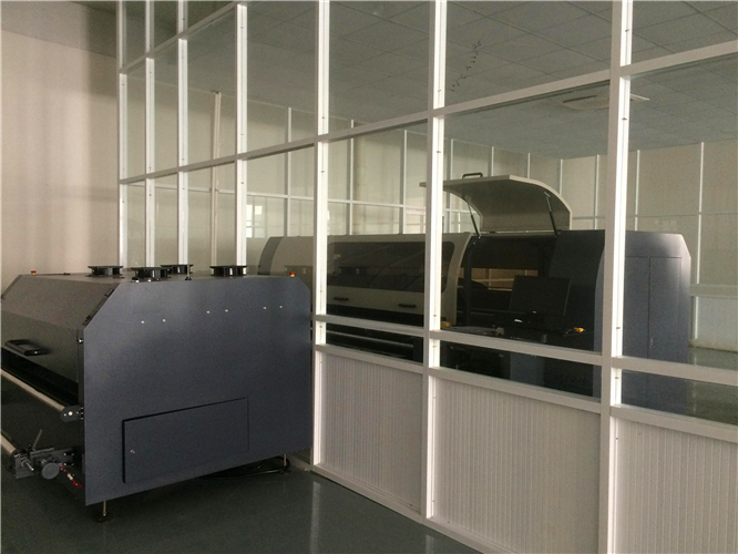 Hoge snelheidsprintheads Digitale Textielprinter 260 Reactieve Inkt van m2/h