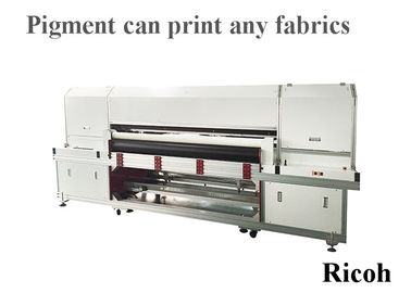 China 8 de Digitale Textielprinter van Ricoh voor Pigment die 1800mm het Automatische Schoonmaken drukken fabriek