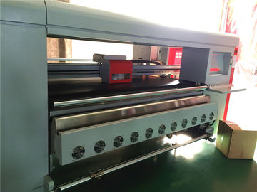 China Van de katoenen van de de Stoffenprinter van Dtp Inkjet Drukmachine Hoge snelheid 250 Sqm/Uur verdeler